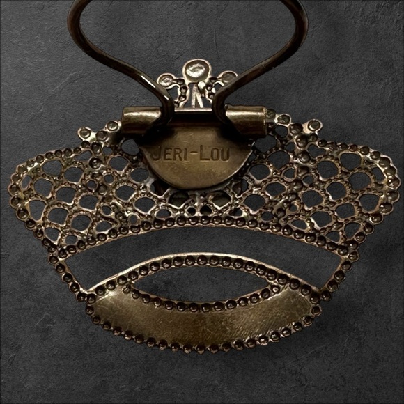 JERI-LOU Signed scarf clip - Picture 3 of 4